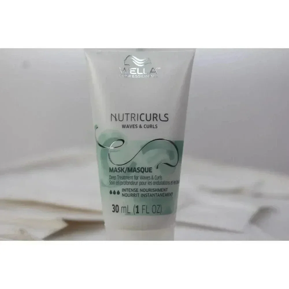 Wella Nutricurls Deep Treatment Mask for Waves & Curls 1oz 30mL